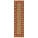 Lanai Indoor/Outdoor Area Rug in Beige/ Red - Oriental Weavers L606C8068230ST