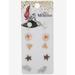 Disney Jewelry | Disney Her Universe The Little Mermaid Icons Earring Set Nwts | Color: Black/Gold/Silver | Size: Os