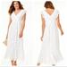 Lilly Pulitzer Dresses | Lilly Lily Pulitzer 0 Autumn Midi Dress Resort White Chiffon Lace Bridal Wedding | Color: Gold/White | Size: 0