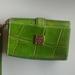 Dooney & Bourke Bags | Dooney Bourke Green Wristlet Mini Clutch Bag | Color: Green | Size: Os