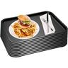 APS 10er Set APS Fast Food-Tablett/Serviertablett 45 x 35,5 cm, H: 2 cm