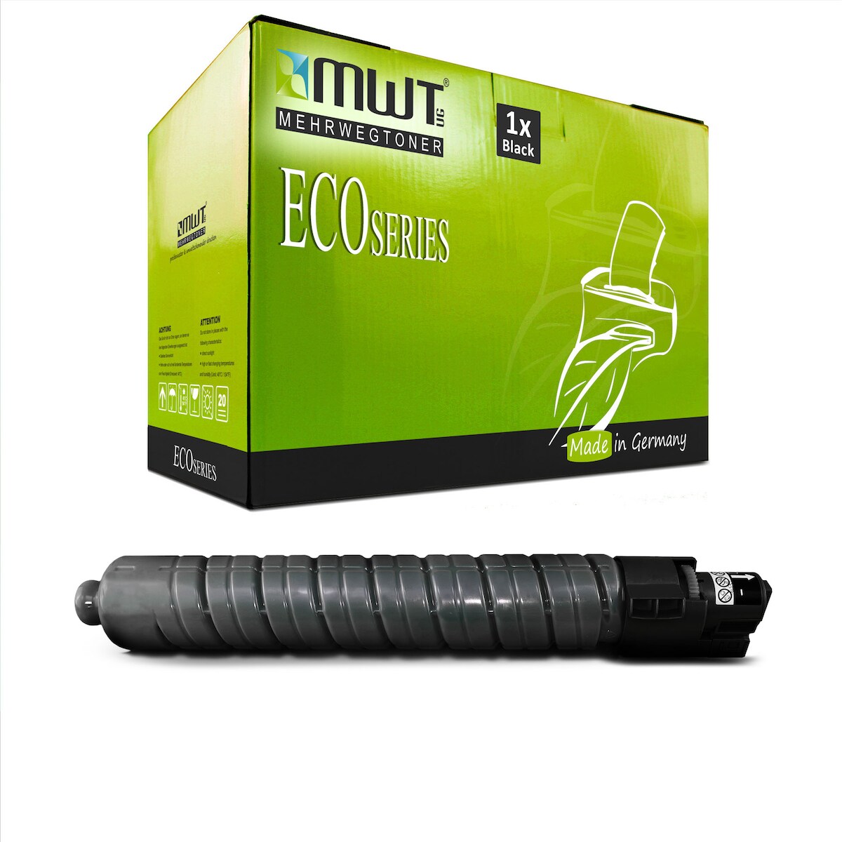 1 Mehrwegtoner kompatible Lasertoner ersetzt Ricoh 841160 Schwarz Image