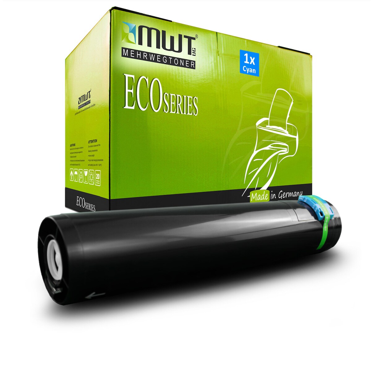 1 Mehrwegtoner kompatible Lasertoner ersetzt Xerox 006R01176 Cyan Image