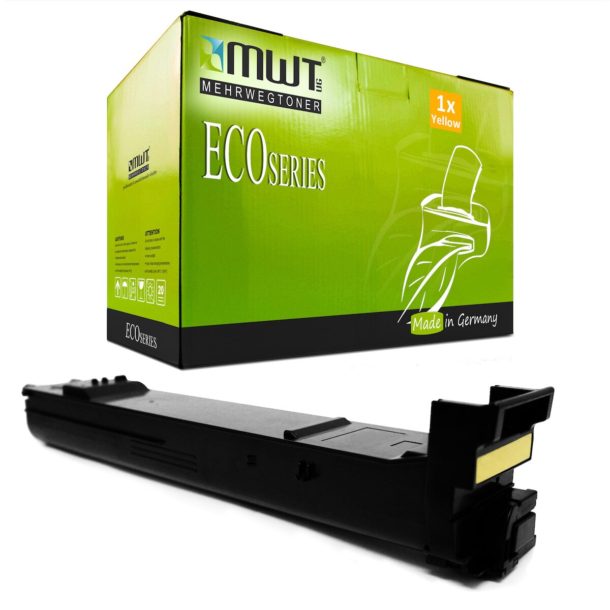 1 Mehrwegtoner kompatible Lasertoner ersetzt Epson C13S050490 Yellow Image