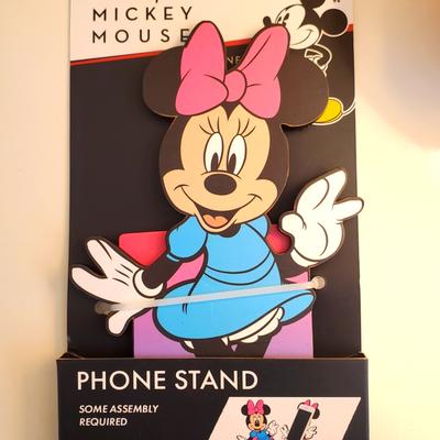 Disney Other | Disney Minnie Mouse Phone Stand | Color: Blue/Pink | Size: Os