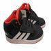 Adidas Shoes | Adidas Hoops Mid 2.01 Unisex Baby / Toddler Basketball Sneakers Size 3k | Color: Black/White | Size: 3bb