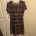 Lularoe Dresses | Lularoe Xl Amelia Euc | Color: Black | Size: Xl