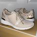 Michael Kors Shoes | Michael Kors- Astor Trainer | Color: Cream/Gold | Size: 6