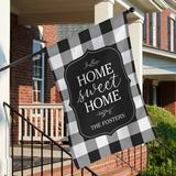 Personalization Mall Buffalo Check 2-Sided Polyester 43" x 29" House Flag in Black/White | 43 H x 29 W in | Wayfair 27645