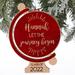 Personalization Mall Graduation Globe Wood Holiday Shaped Ornament Wood in Red | 3.5 H x 4.5 W x 0.5 D in | Wayfair 28327-R