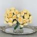 Primrue Peony in Vase Faux Silk in Yellow | 8 H x 8 W x 8 D in | Wayfair 6B259D9443C84EEEB4BECB029B67F3AE