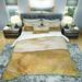 Designart 'Amber Modern Horizon' Geometric Bedding Set - Duvet Cover & Shams