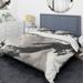 Designart 'Glam Painted Arcs III' Glam Bedding Set - Duvet Cover & Shams