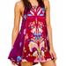 Free People Dresses | Free People Dream Free Watercolor Mini Dress | Color: Red/Pink | Size: S