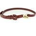 Burberry Accessories | Burberry: Burgundy, Patent Leather Toggle Logo Belt: Fits 33" To 37" (Mt) | Color: Gold/Red | Size: Fits 33" To 37"