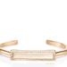 Kate Spade Jewelry | Kate Spade Understated Elegance Cuff Bracelet | Color: Cream/Gold | Size: Os