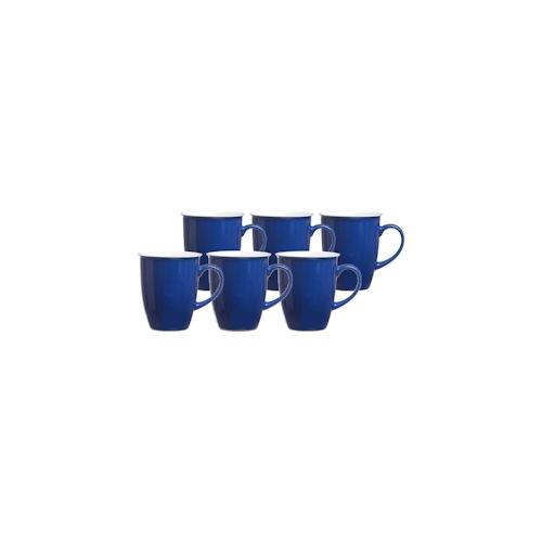 Ritzenhoff & Breker DOPPIO Kaffeebecher 320 ml Indigo blau 6er Set