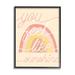Stupell Industries You Feel Like Sunshine Expression Warm Tone Rainbow White Framed Giclee Texturized Art By Daphne Polselli in Brown | Wayfair