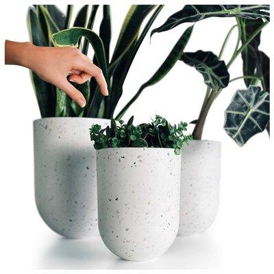 Modern Flower Pots For Indoor Gardens, Lightweight Big Flower Pots
