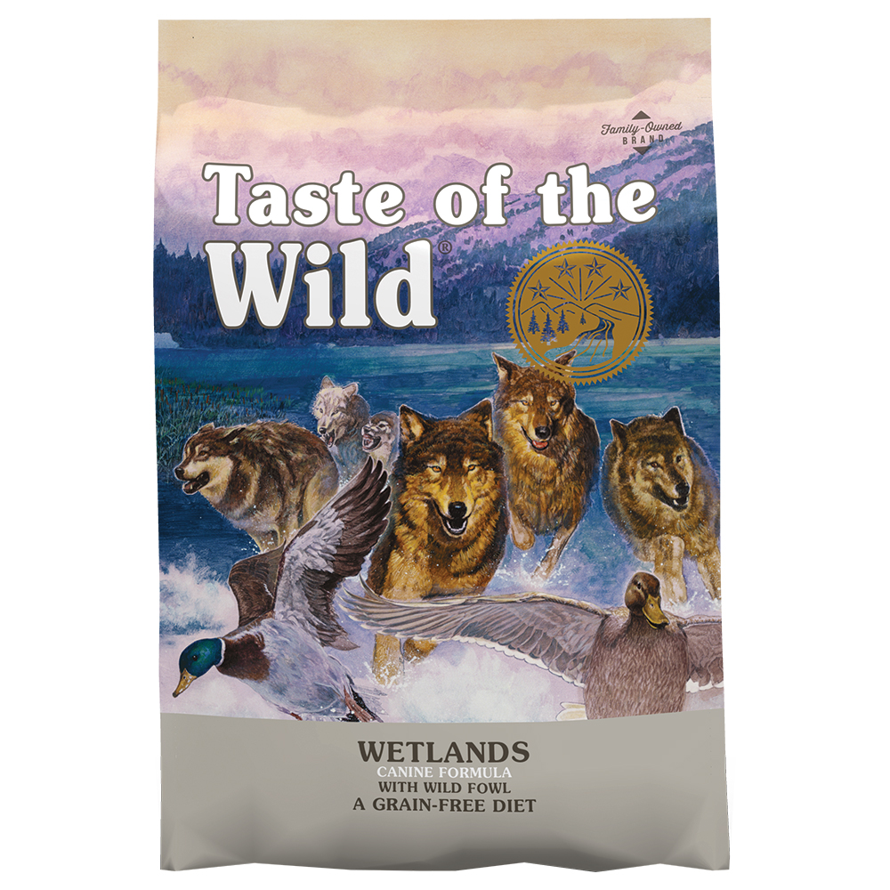 Multipack risparmio 2 x 12,2 kg Taste of the Wild - Wetlands Canine (2 x 12,2 kg)