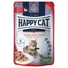 Happy Cat Buste Meat in Sauce 24 x 85 g - Manzo delle Prealpi