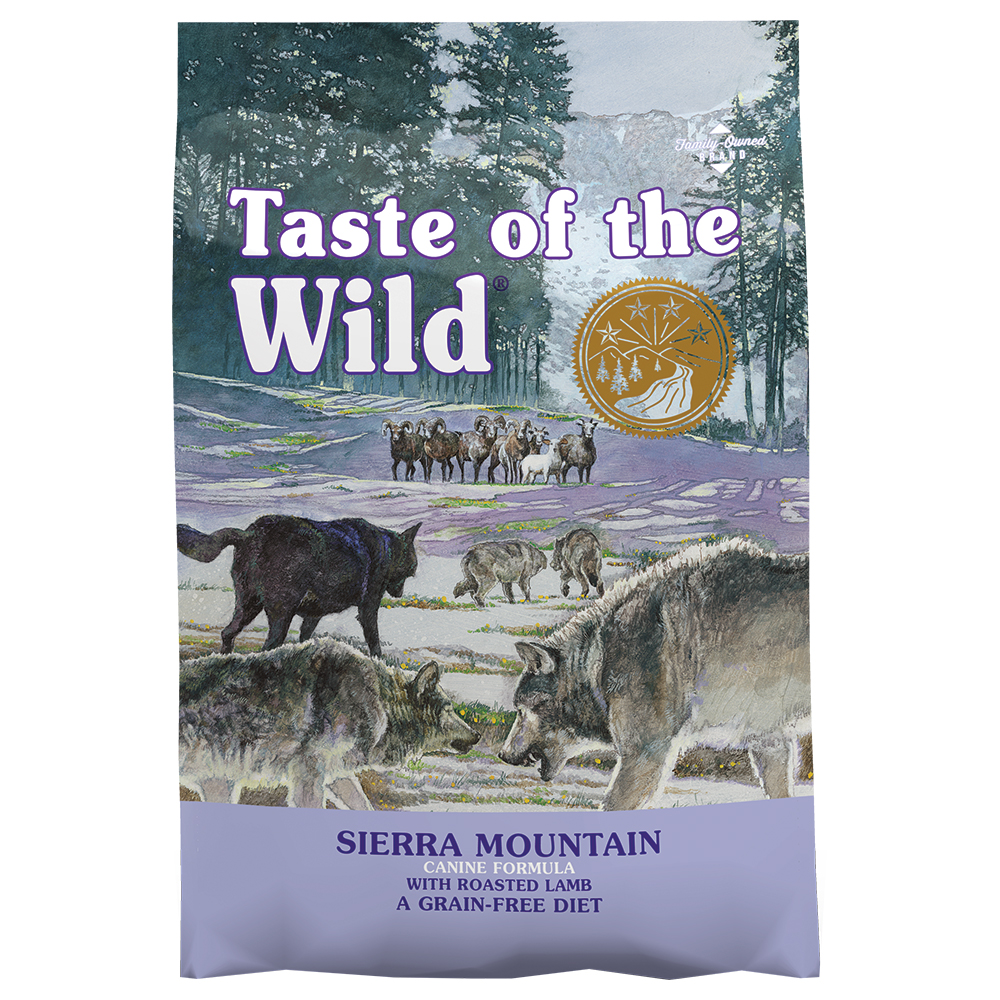 Multipack risparmio 2 x 12,2 kg Taste of the Wild - Sierra Mountain (2 x 12,2 kg)