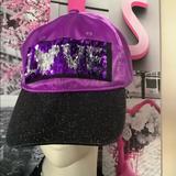 Disney Accessories | Disney Hat | Color: Black/Purple | Size: Os
