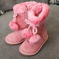 Disney Shoes | Disney Pink Boots Girls Size 5 | Color: Pink | Size: 5bb