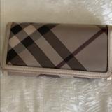 Burberry Bags | Burberry Smoked Check Wallet | Color: Black/Brown | Size: Approximately 7x4