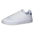 adidas Herren Advantage Shoes Tennis Shoe, FTWR White/FTWR White/Legend Ink, 44 2/3 EU