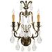 Metropolitan Oxidized Brass 13.5 Inch Wide 2 Light Wall Sconce