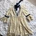 Free People Dresses | Brand New Vintage Free People Dress | Color: Blue/Cream | Size: S