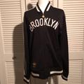 Adidas Jackets & Coats | Adidas Originals “Brooklyn” Nets Zip Up Jacket! | Color: Black/Gold | Size: M
