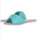 Kate Spade Shoes | Kate Spade New York | Women's Indi Slide Sandals | Color: Blue/Silver | Size: Various