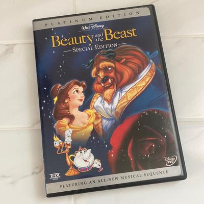 Disney Media | Disney Beauty And The Beast Platinum Edition Dvd | Color: Tan | Size: Os