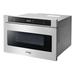 Thor Kitchen 24 Inch Microwave Drawer, Stainless Steel in Gray | 15.875 H x 23.875 W x 23.015 D in | Wayfair TMD2401