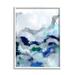 Stupell Industries 69_Bubbling Sea Floor Abstraction Fluid Green Stretched Canvas Wall Art By Urban Epiphany Canvas in Blue | Wayfair