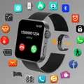 LIGE – montre connectée de Sport pour iOS et Android bracelet pour hommes et femmes avec appels