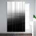 Abstract Black 50x84 Blackout Curtain