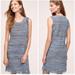 Anthropologie Dresses | Anthropologie Holding Horses Fringed Dress | Xs | Color: Blue/White | Size: Xs