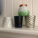 Anthropologie Accents | Empty Candle Holders | Color: Blue/Green | Size: Each Approximately 4inches Tall