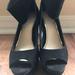 Jessica Simpson Shoes | Jessica Simpson Black Suede Heels | Color: Black | Size: 6.5
