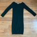 Anthropologie Dresses | Humanoid: Cozy Midi Boatneck Sweater Dress In Forest Green | Color: Green | Size: S