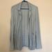 Anthropologie Sweaters | Bordeaux Striped Cardigan Size Sm/P In Pre Owned Great Condition | Color: Gray | Size: Sp