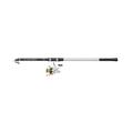 Mitchell Tanager SW Saltwater Surf Fishing Set, Telescopic Rod and Reel Combo for Beach Casting, Bass, Sea Bass, Sea Bream, Whiting With Natural Baits, Silver/Black, 4.20m | 80-150g