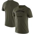 Men's Nike Olive Syracuse Orange Stencil Arch Performance T-Shirt