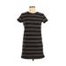 Forever 21 Casual Dress - Shift: Black Print Dresses - Women's Size X-Small