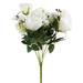 Enova Home 1pc 20" Mixed Artificial Silk Roses Faux Flowers Bush for Home Office Wedding Decoration