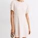 Madewell Dresses | Madewell Flower Print Tie-Sleeve Retro Dress [Nwt] | Color: Cream/Pink | Size: 2