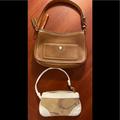 Coach Bags | Coach Purse With Mini Coach For Free! | Color: Brown/Gold/Tan/White | Size: Various